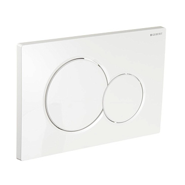 Клавиша смыва для инсталляций Geberit Sigma 01 альпийский белый (115.770.11.5)
