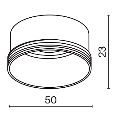 Комплектующие для светильника Technical RingM-12-W