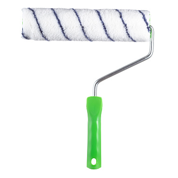 Валик полиакрил 250 мм d48 мм ворс 8 мм для водной основы с ручкой Wenzo Parma