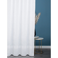 Тюль искусственный лен белый 300х280 см Amore Mio (99100)