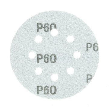 Диск шлифовальный КМ Green Film d125 мм P60 на липучку пленочная основа (5 шт.)