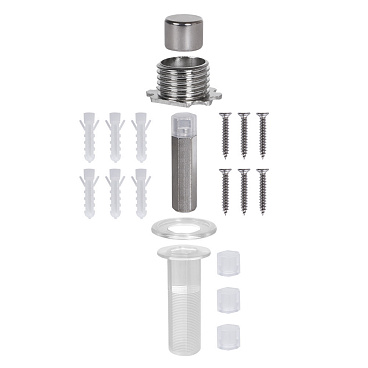 Упор дверной магнитный Armadillo Stels TR скрытый прозрачный