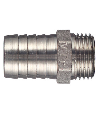 Штуцер Valtec для присоединения шланга 1/2 НР(ш) х 20 мм латунный (VTr.650.N.0420)