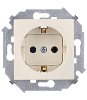 Розетка Simon 15 встраиваемая слоновая кость (1591432-031)