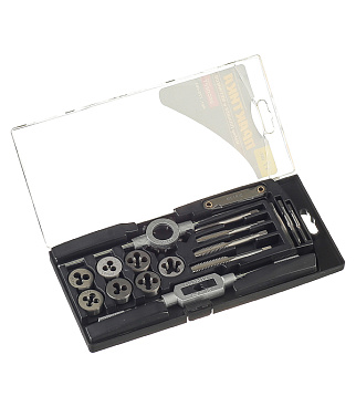 Набор плашек и метчиков Практика (779-462) (17 шт.)