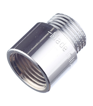 Удлинитель Stout 20 мм х 1/2 ВР(г) х 1/2 НР(ш) латунный (SFT-0002-001220)