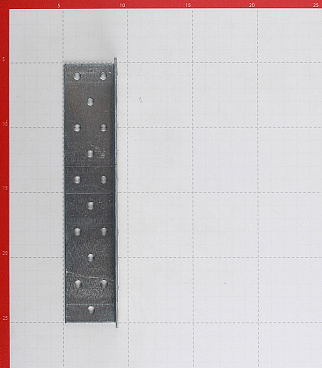 Уголок соединительный оцинкованный 40х40х200х2 мм