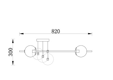 Подвесной светильник Freya FR5205PL-08BS