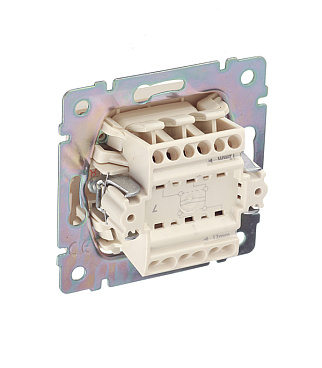 Переключатель Legrand Valena одноклавишный встраиваемый слоновая кость (695608)