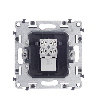 Розетка телефонная Legrand Valena Life встраиваемая белая RJ11 (753438)