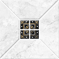 Риальто 1 тип 2 Декор золото 20х20