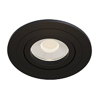 Светильник встраиваемый GU10 черный 50 Вт IP20 Maytoni Atom ДВО (DL023-2-01B)