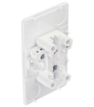 Розетка Systeme Electric Этюд накладная белая (PA16-005B)