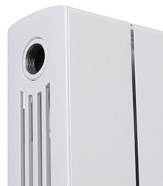 Радиатор биметаллический Rifar Supremo 500 мм 6 секций 3/4 боковое подключение белый