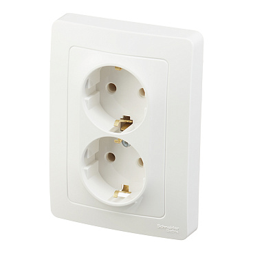 Розетка Systeme Electric Blanca встраиваемая белая (BLNRS001021)