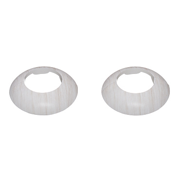 Обвод для труб ПВХ декоративный Salag Lima 29 мм клен патина (2 шт.)