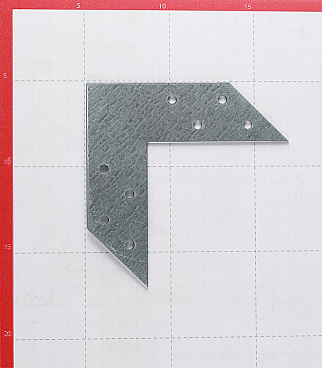 Соединитель угловой оцинкованный 120х120х35х2 мм