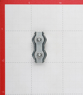 Зажим троса duplex d5 мм