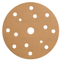 Диск шлифовальный Sunmight Gold d150 мм P240 на липучку бумажная основа (5 шт.)