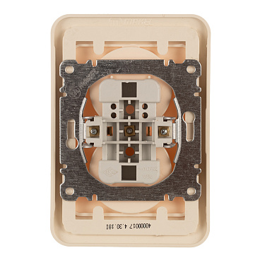 Розетка Makel Mimoza встраиваемая бежевая (25017)