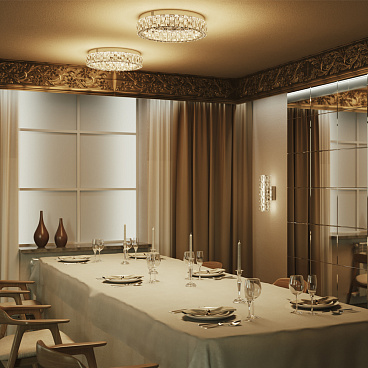 Настенный светильник (бра) Maytoni MOD335WL-L20CH3K