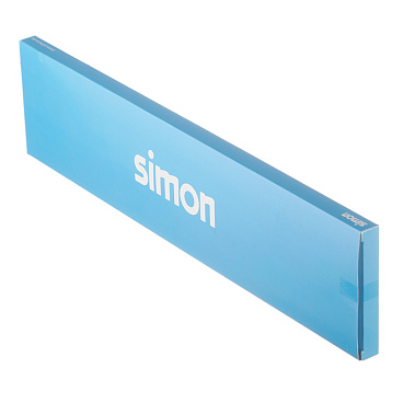 Рамка Simon 24 Harmonie пятиместная алюминий (2400650-033)