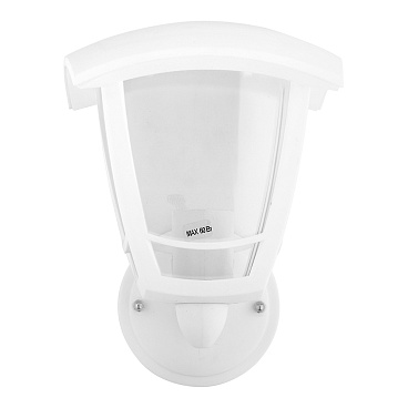 Светильник садово-парковый настенный Svet Сити Дели белый E27 60 Вт IP44 (1202-00011)