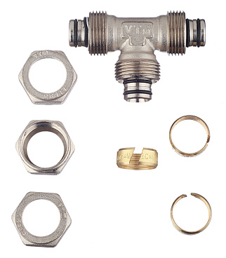 Тройник VALTEC (VTm.331.N.202020) 20 обж(ц) х 20 обж(ц) х 20 обж(ц)