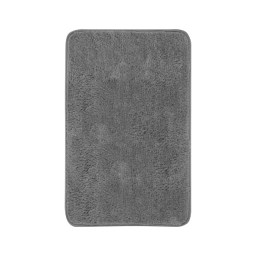 Коврик для ванной серый 80х50 см Fora Grey (FOR-MCF-8050GREY)
