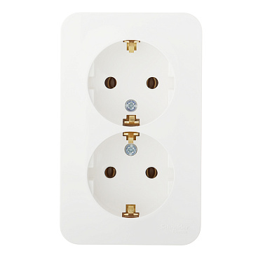 Розетка Systeme Electric Blanca накладная молочная (BLNRA010212)