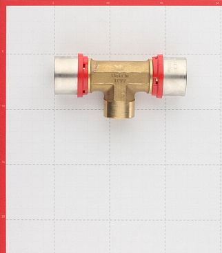 Тройник Tiemme 32(пресс) х 1/2 ВР(г) х 32(пресс)
