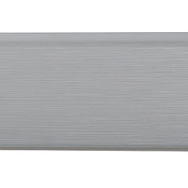 Плинтус ПВХ напольный Winart 72 мм меркурий 2200 мм Г-профиль со съемной панелью