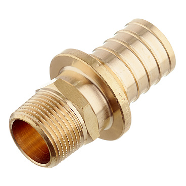 Соединитель прямой Stout 32 мм х 3/4 НР(г) латунный (SFA-0001-003234)