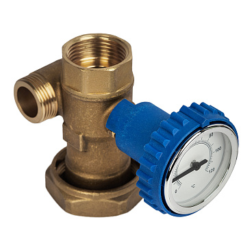 Насосная группа Stout 1 ВР(г) х 1 1/2 НР(ш) с трехходовым приводным смесителем без насоса (SDG-0003-002501)