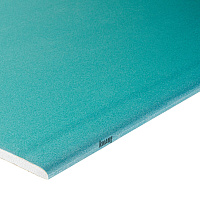 Гипсокартон Knauf Аквамарин 2500х1200х12,5 мм повышенной влагостойкости