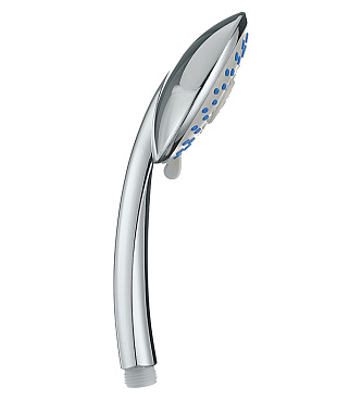 Лейка для душа Union d105 мм 5 режимов без шланга пластик хром (MW018)