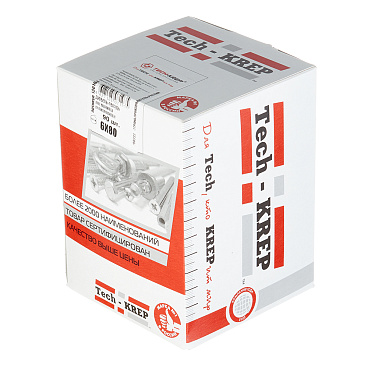 Дюбель-гвоздь 6x80 мм потайная манжета полипропилен (90 шт.)