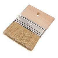 Кисть плоская смешанная щетина без ручки Wenzo 100х14 мм для красок на любой основе