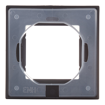 Рамка Systeme Electric AtlasDesign Aqua одноместная карбон (ATN441001)