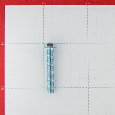 Болт оцинкованный M8x50 мм DIN 933 (2 кг)