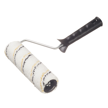 Валик микрофибра 180 мм d45 мм ворс 9 мм для водной основы с ручкой Hesler Gamburg