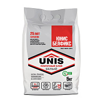 Клей для плитки Unis Белфикс класс C1 T 5 кг