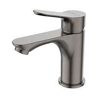 Смеситель для раковины Lemark Siberia однорычажный графит (LMF-7012B-GM)