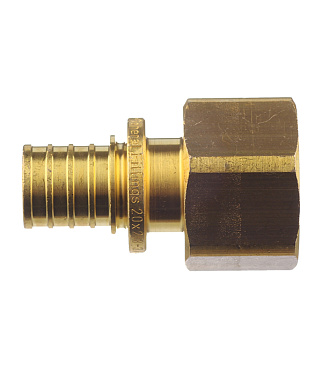 Соединитель прямой Stout 20 мм х 3/4 ВР(г) латунный (SFA-0002-002034)