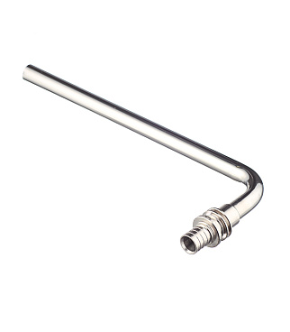 Трубка для радиатора Stout г-образная 20 х 15 х 250 мм медная (SFA-0025-002025)