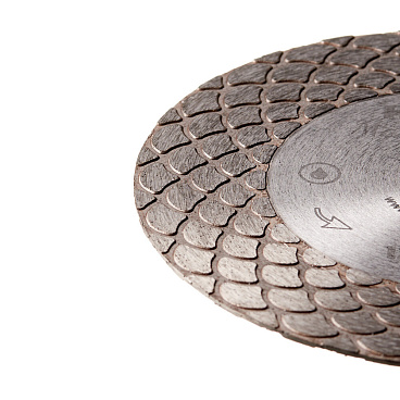 Диск алмазный по керамограниту Hilberg Master Ceramic 125х22,2х1,6 мм турбо мокрый рез (HM522)