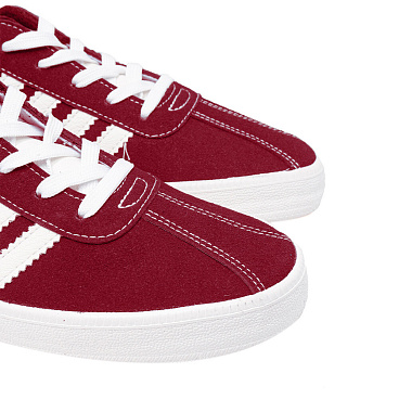 Кроссовки из микрофибры размер 43 бордовые Joker JR 584 (144377)