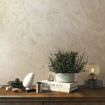 Краска декоративная акриловая L'impression Les Perles с эффектом мокрого шелка белая 2,5 л