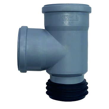Тройник восстановитель раструба Ostendorf HTSA d110 мм 87° пластиковый для внутренней канализации (115740)