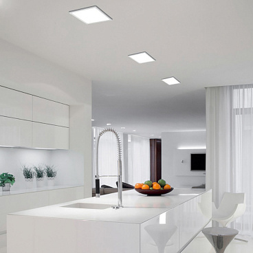 Светильник встраиваемый светодиодный белый 24 Вт 4000К IP20 Rev ДВО (28983 8)